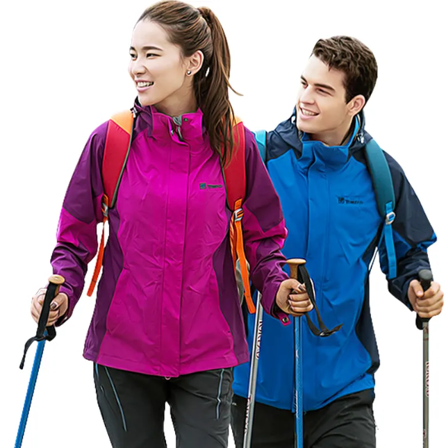 防水、透氣、耐磨登山服